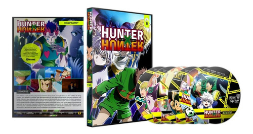 Dvd Hunter X Hunter 2011 Remake Série Completa + Filmes - Escorrega o Preço